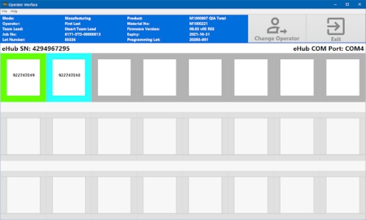 TestStand Operator Interface by Wired-in Software