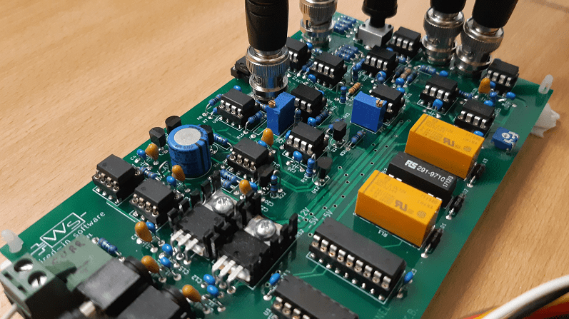 Control system simulated electronics by Wired-in Software