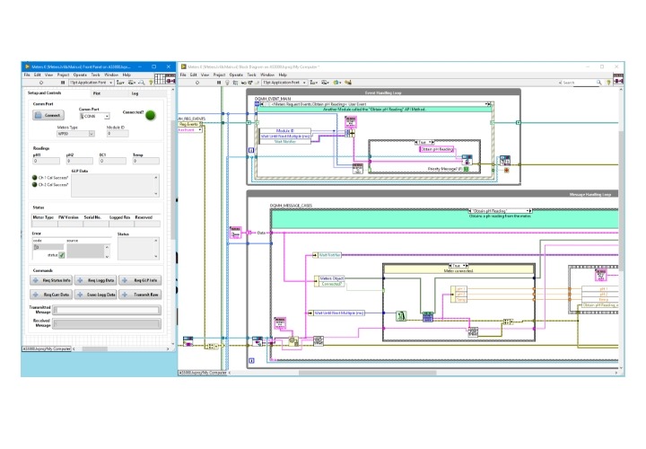 LabVIEW Code by Wired-in Software